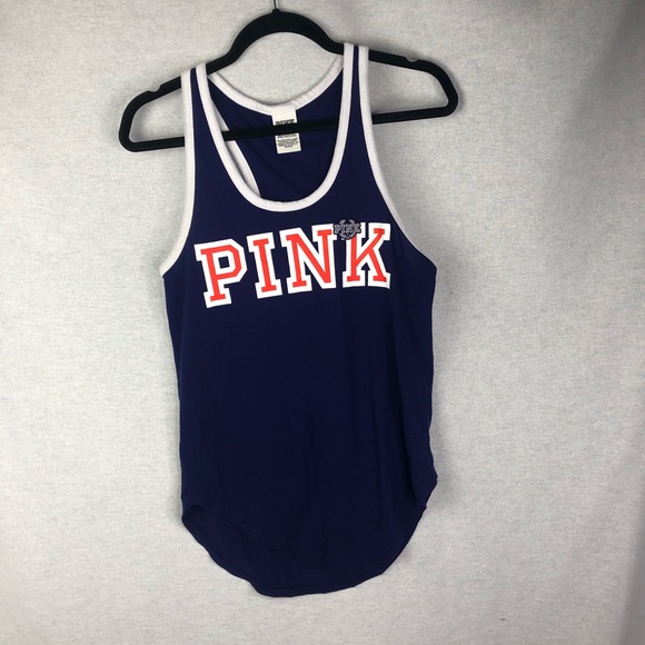 PINK Victoria's Secret Tops - Pink Victoria Secret Red White and Blue Tank Top